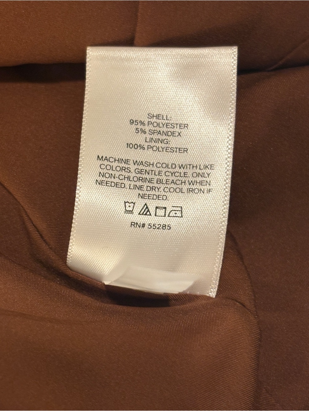 Express XS, 0 congac, rust Brown Tailored Blazer Jacket & shorts. Corduroy. - Picture 9 of 16